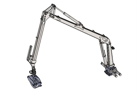 We-6700L complete with 3h rotator and grip We-20 4G